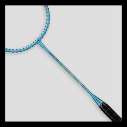 hundred Powertek 200 (2 Strung Rackets with 2 Full Covers) with 3 pc Aura Nylon Shuttlecocks image 5