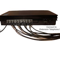 copper connection EPABX 108 Intercom System with x 8 Beetel (C11) Landline Phones image 3
