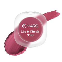 MARS Lip & Cheek Tint for Bold Pop (2.8 gm) (01-Trust Your Heart) | Demi Matte Finish | Dual Function | Buildable High Pigmentation | Long-Lasting Color | Weightless Wear image 1