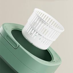 UJEAVETTE Small Washer Practical Easy to Carry Mini Folding Washer for Dorm RV Camping image 1