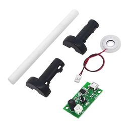 SpiderJuice 1Pc USB Humidifier Module Spray Circuit Board Atomization 5V Plate Atomizer DIY Incubation Experimental Equipment Ultrasonic Mist Fog Fogger Maker Humidifier Disc 108KHz PCB for Home image 1
