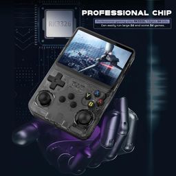 SSR R36S Retro Handheld Video Game Console 3.5 inch Retro Handheld Video Games Consoles Built-in Rechargeable Battery Portable Style Preinstalled Hand Held Game Consoles image 3