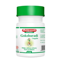 Baidyanath Asli Ayurved Gokshuradi Guggulu, 80 Tablets image 1