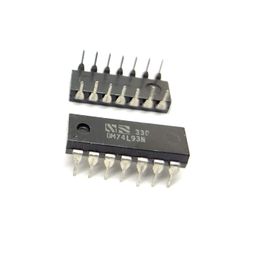 INVENTO 1Pcs 7493 IC SN74LS93N DM74L93N 4-Bit UP Binary Counter, LS Family, 42 MHz, 4.75 V to 5.25 V, DIP-14 image 1