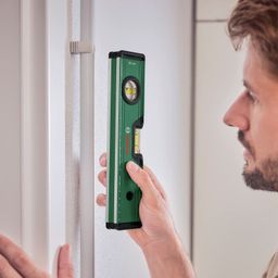BOSCH Spirit Level 25cm | Compact & Practical for Small to Medium-Leveling Tasks | High-Precision Vials for Accurate Measurements | Durable Aluminum Construction for Lightweight Strength image 2