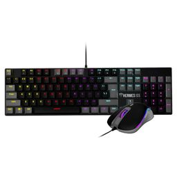 GAMDIAS Hermes E5 Mechanical USB Gaming Keyboard & Mouse Gaming Combo, Multi Color LED, Multi DPI Modes, High Precision Key, Mouse Dpi Upto 3600 image 1