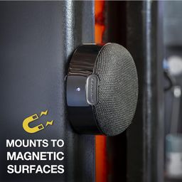 Scosche BTMSS-SP BoomCan MS Portable Magnetic True Wireless Bluetooth Speaker Compatible with MagSafe iPhone 16/15/14/13/12/Pro/Pro Max, Works with Any Android or Bluetooth Compatible Device, Black image 5
