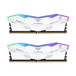 TeamGroup T-Force Delta RGB 16GB 6000MHz (6000MT/s) CL38 White DDR5 Desktop Gaming Memory, Metal Heatsink, ARGB Sync, ECC, XMP 3.0/EXPO, Compatible With Intel/AMD CPU, High Performance Low Latency RAM image 5