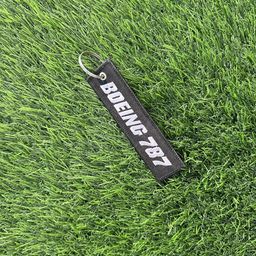 generic Black Boeing 787 Keychain image 1
