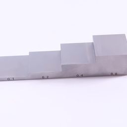 4 Step Test Block 1018 Steel Calibration Block UT Block 0.1"0.2"0.4"0.6" Thickness Step Wedge Ultrasonic Test Block Carbon Steel Block with ABS Carrying case ASTM E797 image 2