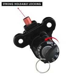 NIKAVI IGLCK03 Ignition Lock Set Compatible for Discover-DTSI/Pulsar-130 / Pulsar-150 DTSI -DISC image 4