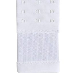 lozora Bra Hook Extender-3 Hooks - 3 Rows (with Extra Elastic) Increase Band Length-Bra Extensions-Bra Extender Hook-Bra Hooks for Women-Bra Hook and Eye-Bra Hook Extender Combo (LZ-041) image 2