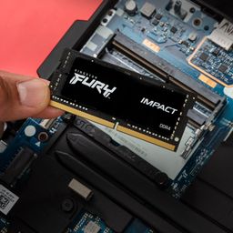 Kingston Fury 8GB 3200MHz DDR4 CL20 SODIMM Fury Impact, Black (KF432S20IB/8) image 4