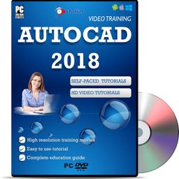 Mastering Auto-CAD 2018 Training Tutorial Video DVD - Fast learning self-paced tutorial (with DVD) High Quality Training Videos with examples | No Subscription Required | LIFETIME ACCESS | NO LIMITS image 1