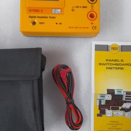 NAAFIE Meco - DIT 99E 1000V-2000MW Digital Insulation Tester With Calibration Certificate & One Years Warranty image 2