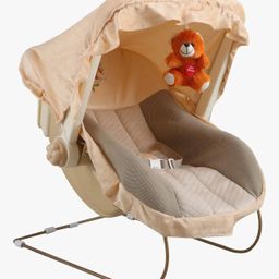 JoyRide Comfy Nest Multi-Purpose Baby Cot, 12 Ways to Use - Carry Cot, Rocker, Bouncer, Baby Seat, Car Seat, Storage Box, Swing, Music, Mosquito Net, 0-14 Months image 1