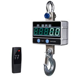 Digital Hanging Scale, 2000KG / 4400LBS Crane Scale, Mefape Heavy Duty Industrial Scale, Remote Included, LED Display image 1
