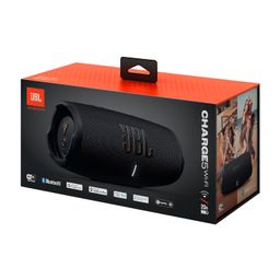JBL Charge 5 Wi-Fi, Wireless Portable Bluetooth Speaker, Original Pro Sound, 20 Hours Playtime, Deep Bass, Built-in Powerbank, Wi-Fi with AirPlay, IP67 Water & Dustproof, One App (Black) image 5