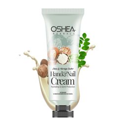 Oshea Herbals Sheabutter & Moringa Hand & Nail Cream for Men & Women | Super Hydrating with Germ Protection | Enriched with Sheabutter, Vitamin E & Neem Extract 30 ml image 1