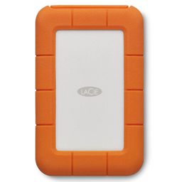 LaCie Rugged USB-C 4TB Portable External Hard Drive USB 3.0 Compatible, Drop Shock Dust Rain Resistant, for Mac & PC Desktop Laptop and 2-Year Data Recovery Services (STFR4000800) image 1