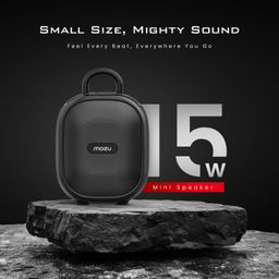 MOZU Bassmore X10|15W|8 RGB|8 Hours Play|TWS Function|Rich Bass|Carry Handle & Mobile Dock Designed BT 5.3 image 3