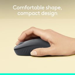 Logitech M196 Bluetooth Wireless Mouse, Compact and Portable Mouse for Laptops, Tablets and More, 12-Month Battery, Smooth Tracking, Compatible with PC and Mac, Windows and macOS - Graphite image 5