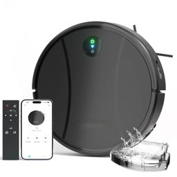 generic RightE Intelligent Robotic Vacuum & Mopping Cleaner Wet and Dry 3000Pa High Suction Power, Mobile App and Remote Controlled Operation, Quiet and Powerful, WiFi image 1