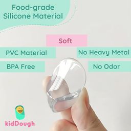 KidDough 10 PCS Corner Protector for Furniture - Table Edge Guards with Silicon and Soft Gel, Sharp Corner Protection, Transparent PVC - Childproof Safety for Sharp Edges image 5