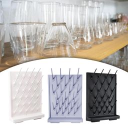LOOM TREE® Lab Drying Rack with 27 Detachable Pegs Multipurpose Test Tube Draining Rack White | 1 Lab Drying Rack image 5