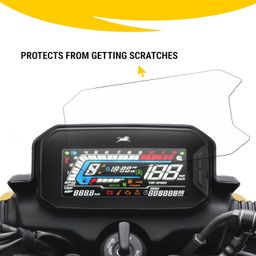 NIKAVI SMSG29 Speedo Meter Screen Protector Scratch Guard Compatible for - TVS Raider NKVKC image 5
