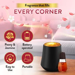 air wick Airwick Essential Mist Automatic Fragrance Mist Diffuser Refill, Peony & Jasmine - 20 ml | Natural Essential Oils Diffuser Refill | Automatic Air Freshener image 3