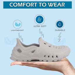 penilo Stylish Slip-on Clog for Men|Breathable Slip-Resistant Clogs|Waterproof Garden Clog for Men|Stylish |Light Weight image 3