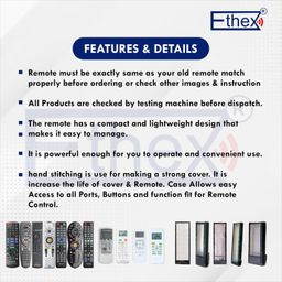 ethex Ethex® Fan Remote Compatible with Original Atomberg Fan Remote image 4