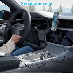 Anker PowerDrive Car Charger 30W with PPS, Ultra-Compact Dual-Port High-Speed USB-C, Charge 2 Devices simultaneously, Compatibility with iPhone, iPad, Airpods, Samsung Galaxy Series and More-Black image 4