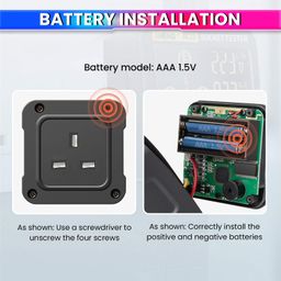 amiciSense RCD Socket Tester, Large LCD with Live Voltage and Leakage Display, Automatic Earth Neutral Line Wire Check Wall Plug Voltage and Leakage Tester, 230VAC image 3