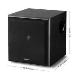 Edifier T5 Powered Subwoofer - 70w RMS Active Woofer with 8 inch Driver and Low Pass Filter image 2