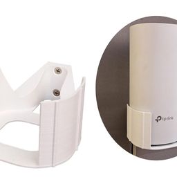 makerv Wall Mount Bracket for TP-Link Deco M4, E4, S7 Mesh WiFi Router, with Cable Management, Pack of 1 image 1