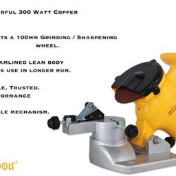 Pro Tools 7305-A Portable Chain Sharpner/Chainsaw Sharpner/Chain Grinding Machine/Multi -Angle chain Grinder, Heavy Duty With Fast Locking Chain System image 4