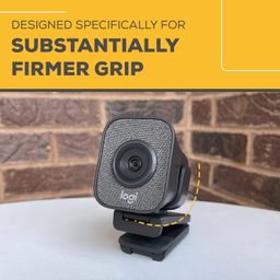 splash n color SPLASHNCOLOR Streamcam Tripod Mount Compatible for Logitech | Web Cam Cover&Web Camera Stand | Webcam Accessory for PC Zoom/Video Calling/Gaming/Laptop/Conferencing image 4
