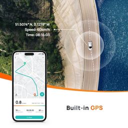 70mai A800S True 4K Dual Channel Car Dash Camera, 2160P Front & 1080P Rear, Built-in GPS Logger, IMX415 Sensor, ADAS, F1.8, 140° 7G Lens, 3D-DNR, 5GHz WiFi, Optional Parking Mode, Upto 128GB Supported image 5
