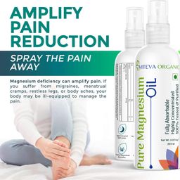VITEVA ORGANIC Pure Magnesium Oil|100% Pure Magnesium Chloride Spray From Ancient Zechstein Seabed|For Relaxing & Rejuvenating Muscles & Joints, Recovery From Cramps, Fitness|200 Ml Bottle image 5