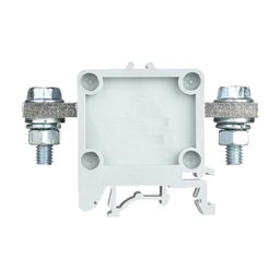 FTS 50LP TERMINAL BLOCK POLYAMIDE BUSBAR TYPE SUITABLE FOR 100AMP GREY COLOUR PACK OF (10PC) image 2