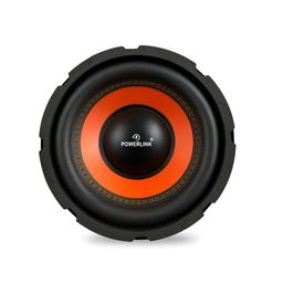 powerlink solar POWERLINK 8" Subwoofer Imported Orange SPL Foam 200W Peak RMS Power/4-Ohm/1.5-Inch Copper Coil/ 120mm Single Magnet Ideal for Upgrading Car Bass Tubes, Home Subwoofer Systems, and DIY Audio Projects image 1