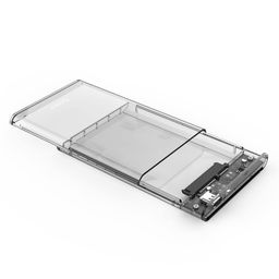 ORICO 2.5'' Hard Drive Enclosure Type-C USB 3.1 Gen2 to SATA 6Gbps Computer External HDD Enclosure for 7 9.5mm HDD SSD Support UASP Compatible WD Seagate Toshiba Samsung Hitachi PS5-2139C3-G2 image 1