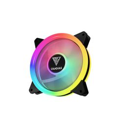 Gamdias Aeolus M2 1201 120mm RGB Case Fan with Controller - High Performance & Quiet Cooling image 2