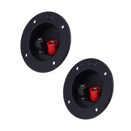 MX 2 Way Army Type Binding Post SPEAKERTERMINAL Round (Ø 75MM X 45.6MM)(PACKOF2) image 1