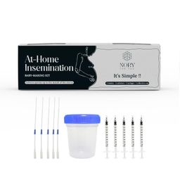 Nory At Home Self Insemination IVI Kit for Women,Get Pregnant Yourself,Pack of 5 Catheters,5 Syringes,1 Collection Cup,Couples Conceiving to get Pregnant,Baby Conceive Kit for Home (Pack of 1) image 1