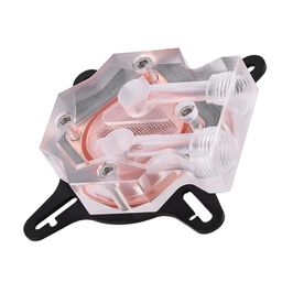 dpofirs GPU Water Block, Water Cooling Block Precise Universal Stainless Steel Exquisite Craftsmanship Anti Oxidization for Computer PC GPU image 5