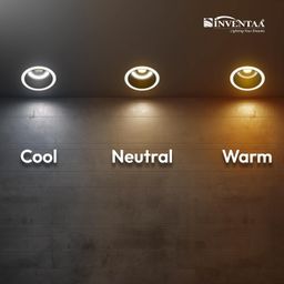 INVENTAA Oxana 3 in 1 COB Down Light with 2 Yrs Warranty | COB Light 3 in 1 for False Ceiling Can Also Be Installed As Shelf Light, LED Spotlight for Ceiling, Spotlight for Wall Or Conceal Light image 4