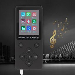 ashata MP3 Player with 5.0, HiFi Lossless Sound, Music Player with 1.8 Inch Color Screen MP3 MP4 Player Portable Video Music Player Expanded Up to 128GB (black) image 5